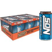 NOS High Performance Energy Drink, 16 fl oz (24 Cans)