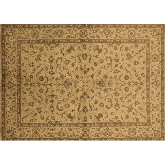 Ahgly Company Indoor Rectangle Oriental Brown Traditional Area Rugs, 2' x 3'