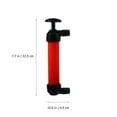 thumbnail image 2 of FUEENIRVA portable petrol syphon pump Oil Fuel Transfer Siphon Pump Red Plastic for Engine Oil Extraction 1Pcs, 2 of 8