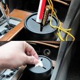 thumbnail image 3 of Portavasos Guantera Coche Mini Cubo de Basura Coche Cubo de Basura Auto Titular Cap Mounts. Afortunado Sencillez, 3 of 5