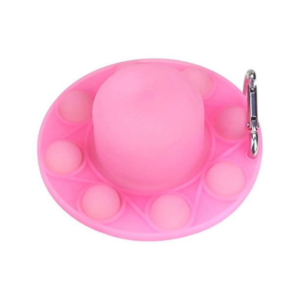 Descompresión De Burbuja De Empuje Luminoso, Juguete Sensorial, Juguete Ajustable Para Aliviar El Estrés Noticed HA042247-01