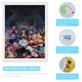 thumbnail image 3 of Villanos Kits de Pintura de Diamantes para Adultos 5D DIY Diamond Art Kits Full Drill Diamond Dots para Regalo Decoración de Pared y Relajación Artes de Gemas 30*40cm, 3 of 6