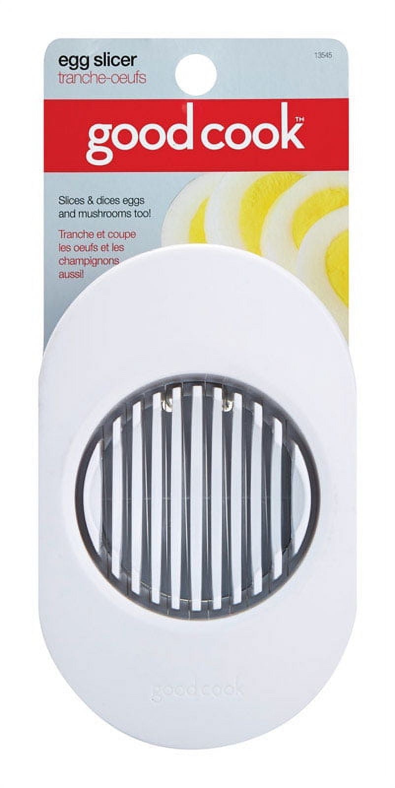 (2 pack) GoodCook Silver Multi-Functional Stainless Steel Egg Slicer