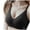 Black, variant on Alun Seamless Push up Bras for Women Wireless No Underwire Comfort Breathable Casual Ribbing Bra Side Support Light Padding Adding Volume Simple Stylish Bralette Red XL
