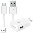thumbnail image 5 of Fast Charging USB Wall Charger + USB-C 3.1 Type-C Cable Kit AC Home Power Adapter OEM Adaptive Fast Charger for Samsung Galaxy S10, S10+, S10e, S20, S20+, S20 Ultra, S21, S21+, Note 10, 20, 5 of 5