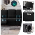 thumbnail image 6 of Recliner Sofa Covers Sectional Couch Cover for Reclining Couch 3 Seat, 5-Pieces 3 Cushion Sofa Stretch Recliner Sofa Slipcover, Soft Jacquard Furniture Dog Couch Cover Protector, 6 of 12