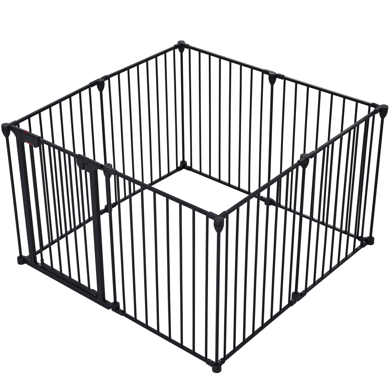 Pefilos 8 Panel Play Yard Dog Playpen for Multiple Sizes of Dog, Designed for Camping, Dog Fences Indoor, Black Pefilos 8 Panel Play Yard Dog Playpen for Multiple Sizes of Dog, Designed for Camping, Dog Fences Indoor, Black