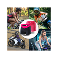 thumbnail image 7 of 2 Pack Padded Bicycle Shorts for Women Breathable Cycling Underwears Black Pink XXL, 7 of 7