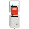 thumbnail image 3 of SAMSUNG Silicone Cover with Strap for Samsung Galaxy Z Flip4 - White / Orange, 3 of 4