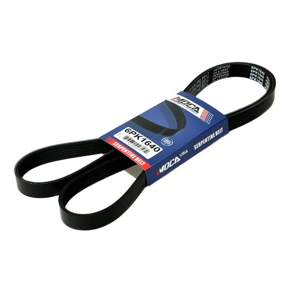 MOCA AUTOPARTS 6PK1640 Serpentine Belt for 13-09 Chevrolet Corvette V8 6.2L & 04-01 Subaru Outback H6 3.0L