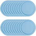 thumbnail image 4 of 55 Count 9IN Blue Dinner Paper Plates by Way To Celebrate, 4 of 6