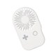 thumbnail image 3 of Ventilador de refrigeración Ventilador de mano recargable eléctrico Enfriador portátil ajustable para oficina en casa, Blanco AweSitey HA004473-01B, 3 of 6