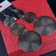 thumbnail image 5 of Qarigey 1 par de aretes bohemios delicado regalo creativo del día de San Valentín negro Ropa, zapatos y accesorios Miscelánea Negro Qarigey AP009388-03, 5 of 6