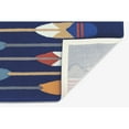 thumbnail image 5 of Liora Manne Frontporch Paddles Indoor Outdoor Area Rug Navy, 5 of 5