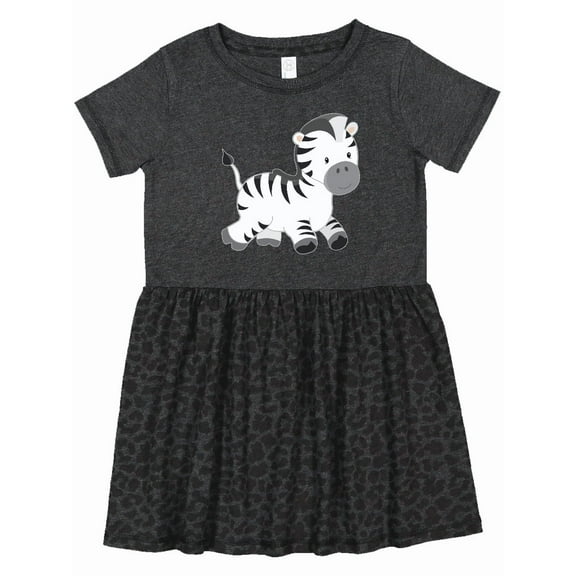 Inktastic Zebra Girls Toddler Dress