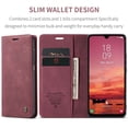thumbnail image 3 of CaseMe Funda de Cuero for Samsung Galaxy A17, Funda de Cuero con Tapa y Tarjetero Cierre Magnético Soporte a Prueba de Golpes Fundas Protectoras para Teléfono for Samsung Galaxy A17 6.7 Pulgadas,, 3 of 12