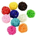 thumbnail image 4 of Parrot Chew Ball Natural 10PCS Decorative Rattan Ball Vine Ball Bird Chewing Toy, 4 of 10