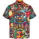 thumbnail image 4 of Camisas hawaianas divertidas para hombre, camisas de playa con botones y manga corta con estampado completo, blusa de verano de gran tamaño para hombres y mujeres, 4 of 5