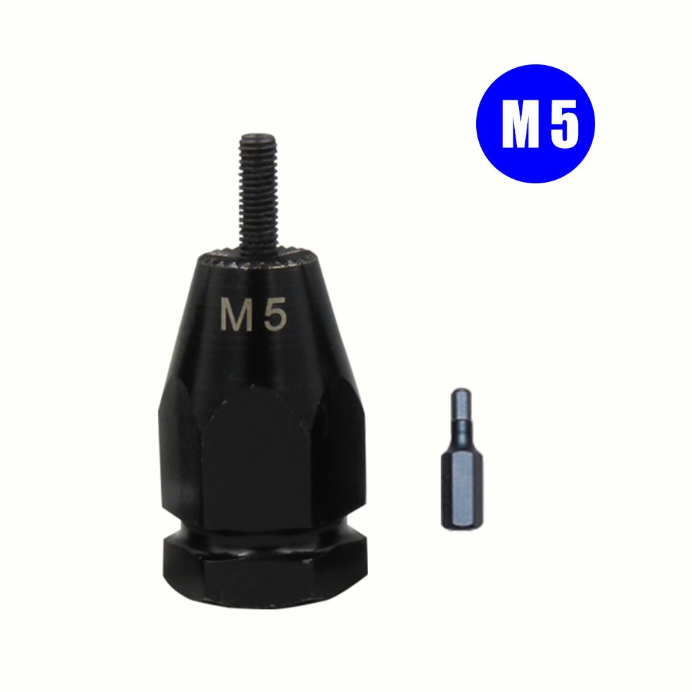 Industrial Rivet Nut Nozzle Selflocking Head Pull Riveting Accessory