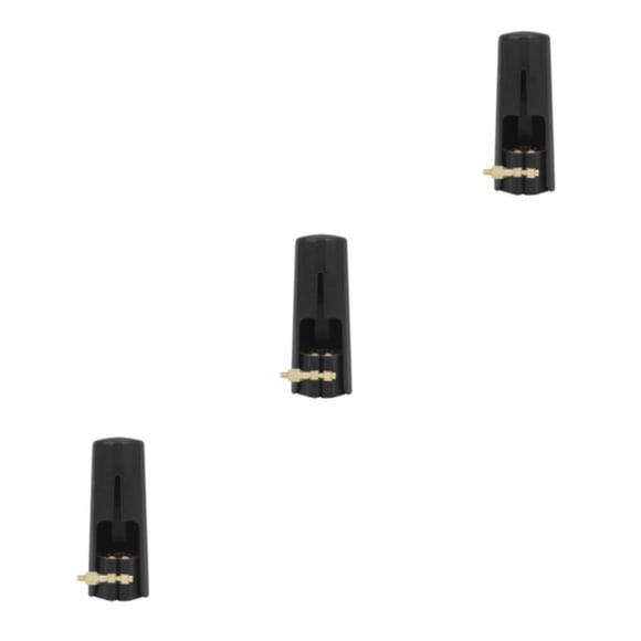 Greeniant Tapa de clarinete de ligadura de cuero profesional sin rebabas junta de Metal equipo de protección buen toque accesorios de música Type1 NO1