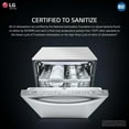 LG LDP6810SS Top Control Smart wifi Enabled Dishwasher with QuadWash