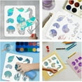 thumbnail image 4 of 1 Sheet PET Hollow Out Drawing Painting Stencils for DIY Scrapbook oto Album Flower 300x300mm, 4 of 9
