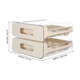 thumbnail image 2 of NUOLUX Apilable Beige Para Huevos Con Base Antideslizante Y Organizador Para Refrigerador, 2 of 6