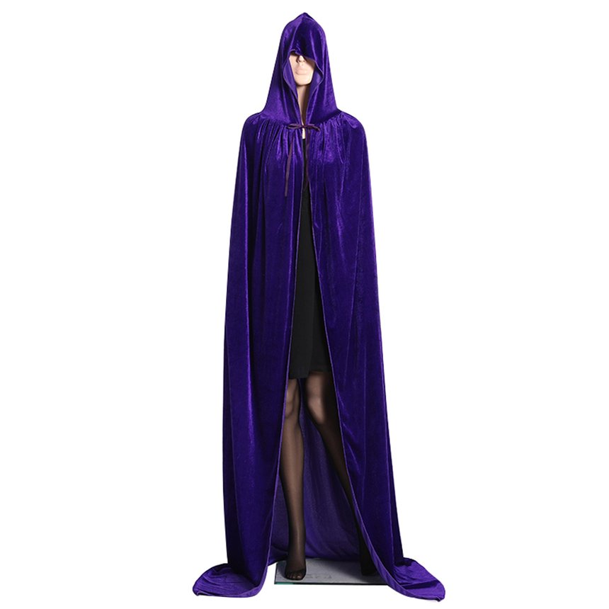 Novelty Design Adult Elf Witch Long Halloween Cloaks Hood Halloween