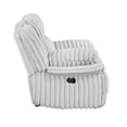 thumbnail image 5 of Lexicon Goodland Corduroy Glider Reclining Chair in Gray, 5 of 15