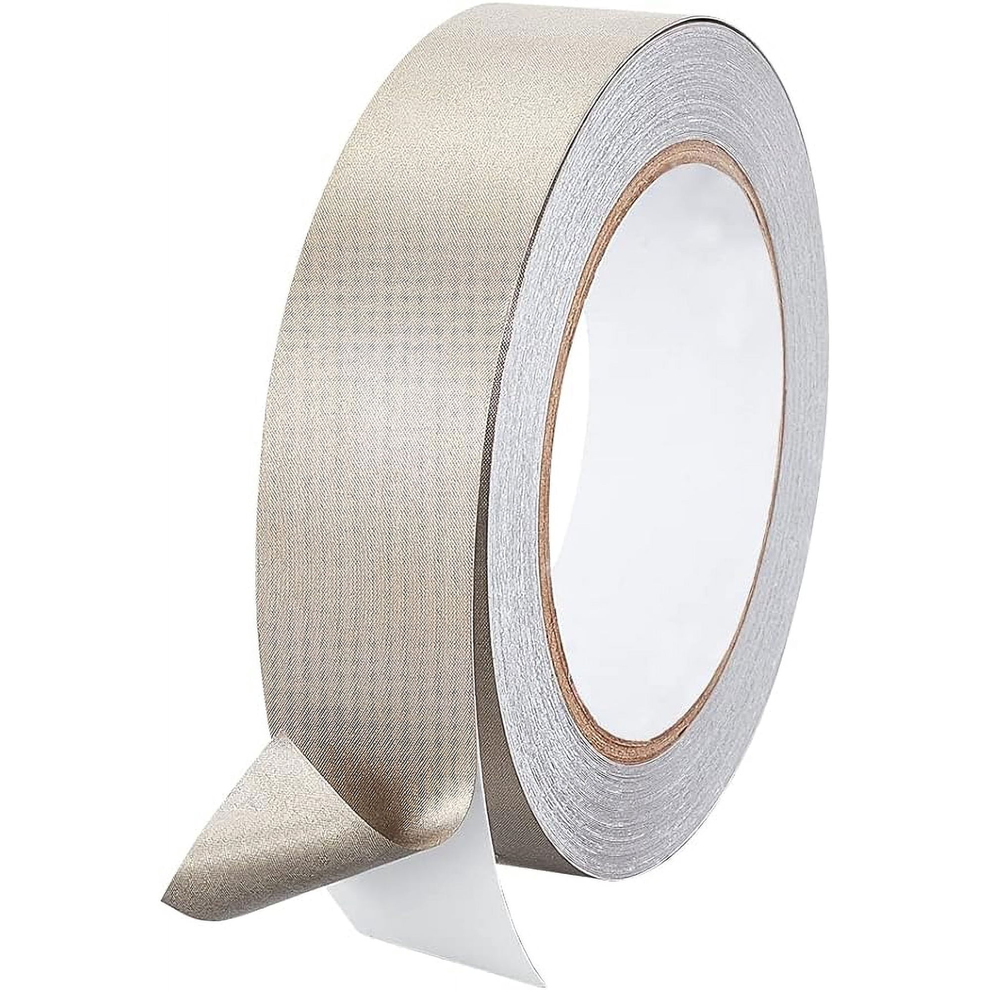 0.8Inch x 65Feet Faraday Cloth Tape Double Conductive RF Fabric Tape High Shielding Conductive Tape for Signal Blocking