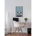 thumbnail image 6 of Studious Panda Floater Framed Painting Print on Canvas, 6 of 6