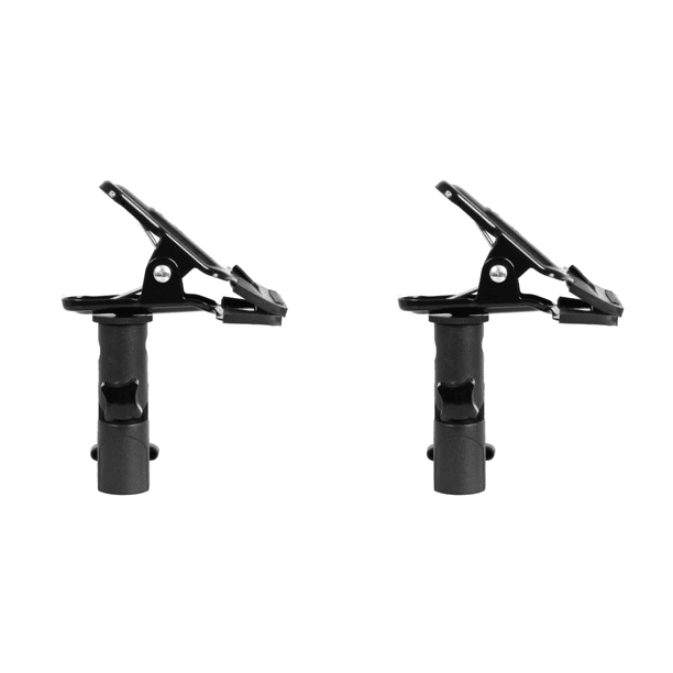 Soporte Abrazadera Metal Clip Reflector para Paraguas LED
