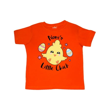 

Inktastic Happy Easter Noni s Little Chick Gift Toddler Toddler Girl T-Shirt