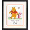 thumbnail image 2 of Dimensions Disney Kit de Point de Croix 8"X10 Pouces-Winnie l'Ourson Enregistrement de Naissance (14 Unités), 2 of 9