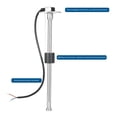 thumbnail image 1 of Marine Fuel Sending Unit Boat Fuel Tank Sender Fuel Water Level Sensor Stainless Steel Fuel Sender Unit 240-33ohm for Boat Car Truck RV, 1 of 7