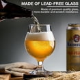 thumbnail image 2 of Set de 4 vasos para cerveza Meolibour de 470 ml, copas clásicas, 2 of 7