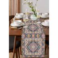 thumbnail image 4 of Ethnic Style Retro Persian Pattern Table Runner Cotton Linen Wedding Table r Tablecloth Kitchen r Table Runner, 4 of 7