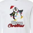 thumbnail image 4 of Inktastic Merry Christmas Penguin Long Sleeve T-Shirt, 4 of 5