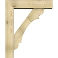 thumbnail image 3 of Ekena Millwork 8"W x 34"D x 42"H Olympic Block Rough Sawn Bracket w/ Offset Brace, Douglas Fir, 3 of 25