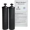 thumbnail image 2 of Berkey Black Replacement Fluoride Self-Sterilizing Cleanable Filters Combo Pack, 2 of 6