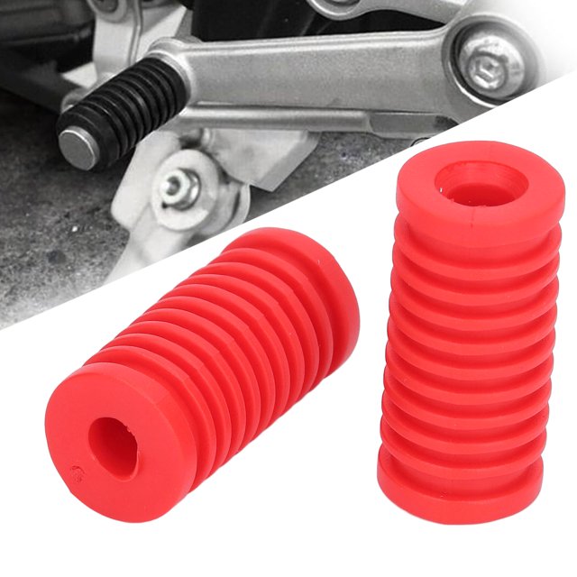 2PCS Motorcycle Gear Shifter Lever Cover, Rubber Universal Fit Shift Pedal Cover for Most Off Road Motorcycles