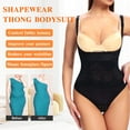 thumbnail image 5 of MANIFIQUE Thong Shapewear Bodysuit for Women Tummy Control Open Bust Body Shaper Slimmer Shaping Thong, 5 of 6