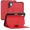 Red, variant on Case For iPad mini 7 (A17 Pro) 2024 / Mini 6 2021 8.3'' Smart Magnetic Auto Sleep Shockproof Cover with Absorbing Multi-Angles Stand, Pen Holder, Card Slot