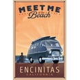 thumbnail image 4 of Encinitas, California, Meet Me at the Beach, Coastal, Litho (1000 Piece Puzzle, Size 19x27, Challenging Jigsaw Puzzle for Adults and Family, Made in USA), 4 of 4
