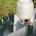 thumbnail image 2 of HIBIBUD Propane Refill Elbow Adapter,Propane Bottle Refill Adapter with Gauge and On-Off Control Valve for 1Lb Propane Tank to Be Refilled Gas From 5-40 Lb Cylinder Propane Refill Adapter, 2 of 7