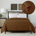 thumbnail image 5 of St. James Home Velvet Trim Microfiber Bed Blanket, Tobacco Brown, Full/Queen, 5 of 5