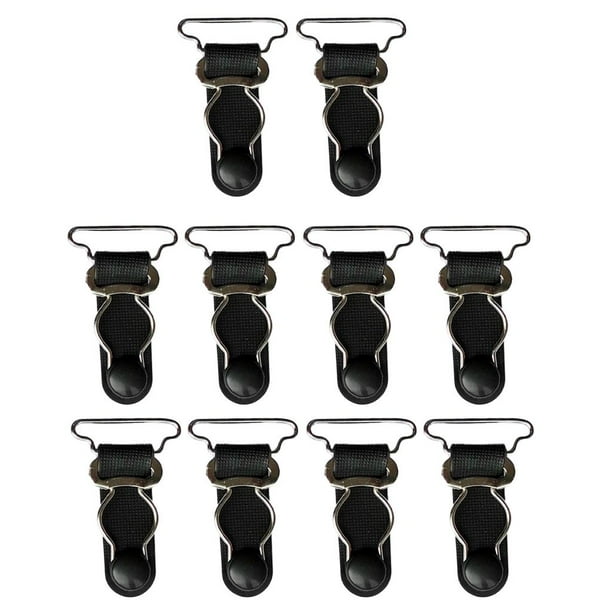 Tachiuwa 20 Pieces Black Women Garter Belt Straps Replacement Suspenders  Grip 20/26mm - Walmart.ca