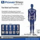 thumbnail image 2 of Plantillas Ortopédicas Powerstep Pinnacle Maxx Marrón/Negro Talla Completa para Hombre/Mujer, 2 of 5