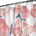 thumbnail image 3 of Artistic Country Farmhouse Shower Curtain 72x72, Rustic Bloom and Botanical Print, Bright Polyester Fabric with Rings, 3 of 5