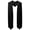 Black, variant on Graduation Stole Plain Soft Sash Unisex Graduation Stole Scarf For College Graduate Photograph Ceremony